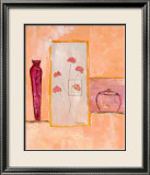 Composition aux Fleurs Rose Láminas por Michael Gamracyj