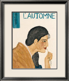 L'Automne Art by Onchi Koshiro