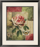 Rose and Butterfly Pósters por Lisa Audit