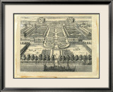 Crackled Formal Garden View IV Poster par Eric Dahlbergh