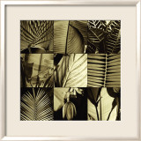 Tropical Leaves I Print by Caroline Kelly