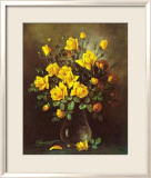 Gelbe Rosen Posters by G. Kuhnhackl