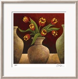 Red Tulips Limited Edition Framed Print by Georgia Rene