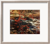 The Red Maple Poster by A. Y. Jackson