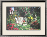 Jardin secret Reproduction encadrée édition limitée par Harvey Edwards