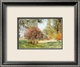 Le parc Monceau Posters par Claude Monet
