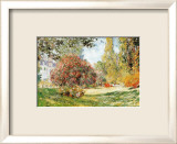 Le parc Monceau Art par Claude Monet