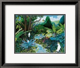 Iao-Tal Gerahmter Giclée-Druck von Ari Vanderschoot