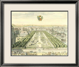 Formal Garden View I Affiche par Erich Dahlbergh
