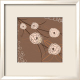 Orange Flower II Plakater av Emily Burrowes