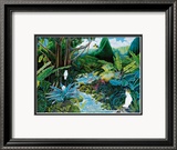 Iao-Tal Kunstdruck von Ari Vanderschoot