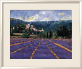 Champs de lilas Art par Paul Curtis