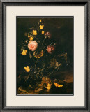 Still Life with Flowers, Insects and Reptiles Láminas por Otto Marseus Van Schrieck Still Life with Flowers, Insects and Reptiles Láminas por Otto Marseus Van Schrieck