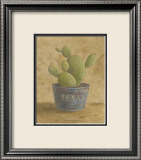 Texas Cactus Affiche par Mar Alonso