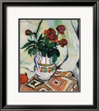 Bouquet de Roses Posters par Suzanne Valadon