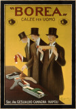 Borea Estampe encadrée par Leonetto Cappiello