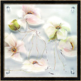 Blumen Auf Plexiglas Weiss Posters av Annelies Buergin Blumen Auf Plexiglas Weiss Posters av Annelies Buergin