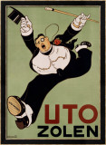 Uto Zolen Framed Giclee Print by Charles Verschuuren