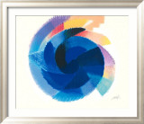 Rotation Blau Affiches par Heinz Mack