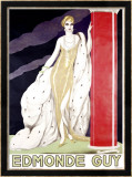 Edmonde Guy Innrammet Giclee-trykk av Umberto Brunelleschi Edmonde Guy Innrammet Giclee-trykk av Umberto Brunelleschi