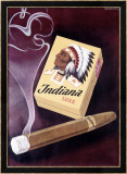 Indiana Luxe Indrammet giclee-tryk af Ruegsegger