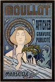Moullot Framed Giclee Print by E. Roux