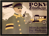 Poky Zundkerze Framed Giclee Print by Hans Rudi Erdt