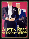 Austin Reed Lámina giclée enmarcada por Tom Purvis