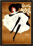 Jane Avril Innrammet Giclee-trykk av Maurice Biais Jane Avril Innrammet Giclee-trykk av Maurice Biais