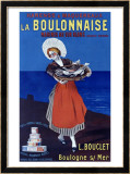 La Boulonnaise Estampe encadrée par Leonetto Cappiello