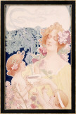 Cacaoe Tropon Lámina giclée enmarcada por Privat Livemont