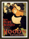 Sarsaparilla Hood Estampe encadrée par William H. Bradley