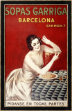 Sopas Garriga, Barcelona Estampe encadrée par Leonetto Cappiello