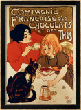 Compagnie Francaise Lámina giclée enmarcada por Théophile Alexandre Steinlen