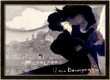 Affiches et Estampes Pierrefort Estampe encadrée par Georges de Feure