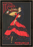 Perfume Maja Myrurgia Lámina enmarcada de edición limitada