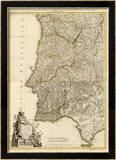 Composite: Portugal, Algarve, c.1780 Framed Giclee Print by Giovanni Antonio Bartolomeo Rizzi Zannoni