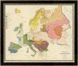 Ethnographic, Europe, c.1856 Framed Giclee Print by Gustaf Kombst