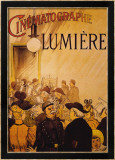 Cinematographe Lumiere Innrammet Giclee-trykk av H. Brispot