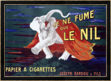 Je Ne Fume Le Nil, Papier a Cigarettes Lámina giclée enmarcada por Leonetto Cappiello Je Ne Fume Le Nil, Papier a Cigarettes Lámina giclée enmarcada por Leonetto Cappiello