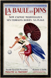 La Baule les Pins Lámina giclée enmarcada por Leonetto Cappiello La Baule les Pins Lámina giclée enmarcada por Leonetto Cappiello