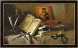 Old Books I Posters av Igor Belkovskij
