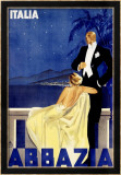 Abbazia Framed Giclee Print by W. Zalina