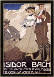 Isidor Bach Estampe encadrée par Witzel 