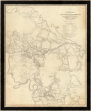 Civil War: White House To Harrisons Landing, c.1862 Estampe encadrée par Henry L. Abbot