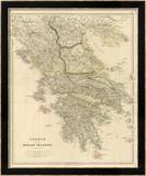Greece, Ionian Islands, c.1832 Framed Giclee Print by John Arrowsmith