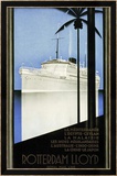 Rotterdam Lloyd Framed Giclee Print by Johann Von Stein