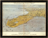 Florida and Part of Georgia and Alabama, c.1861 Estampe encadrée par John Bachmann