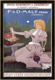 F&D Maly Lámina giclée enmarcada