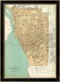 Buffalo, New York, c.1895 Innrammet Giclee-trykk av Joseph Rudolf Bien Buffalo, New York, c.1895 Innrammet Giclee-trykk av Joseph Rudolf Bien